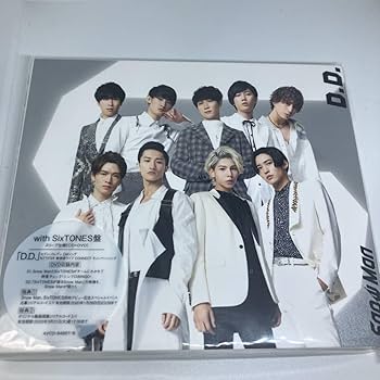 Amazon.co.jp: 未開封 SnowMan D.D. with SixTONES盤 CD+DVD